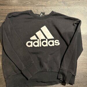 Black Adidas Crewneck Sweater